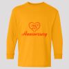 (5400b) Heavy Cotton Youth Long Sleeve T-Shirt Thumbnail