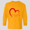 (5400b) Heavy Cotton Youth Long Sleeve T-Shirt Thumbnail