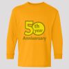 (5400b) Heavy Cotton Youth Long Sleeve T-Shirt Thumbnail