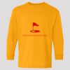 (5400b) Heavy Cotton Youth Long Sleeve T-Shirt Thumbnail
