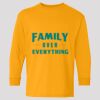 (5400b) Heavy Cotton Youth Long Sleeve T-Shirt Thumbnail