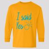 (5400b) Heavy Cotton Youth Long Sleeve T-Shirt Thumbnail