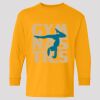 (5400b) Heavy Cotton Youth Long Sleeve T-Shirt Thumbnail